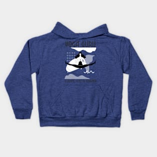 Yoga Guru: Guiding you to serenity Kids Hoodie